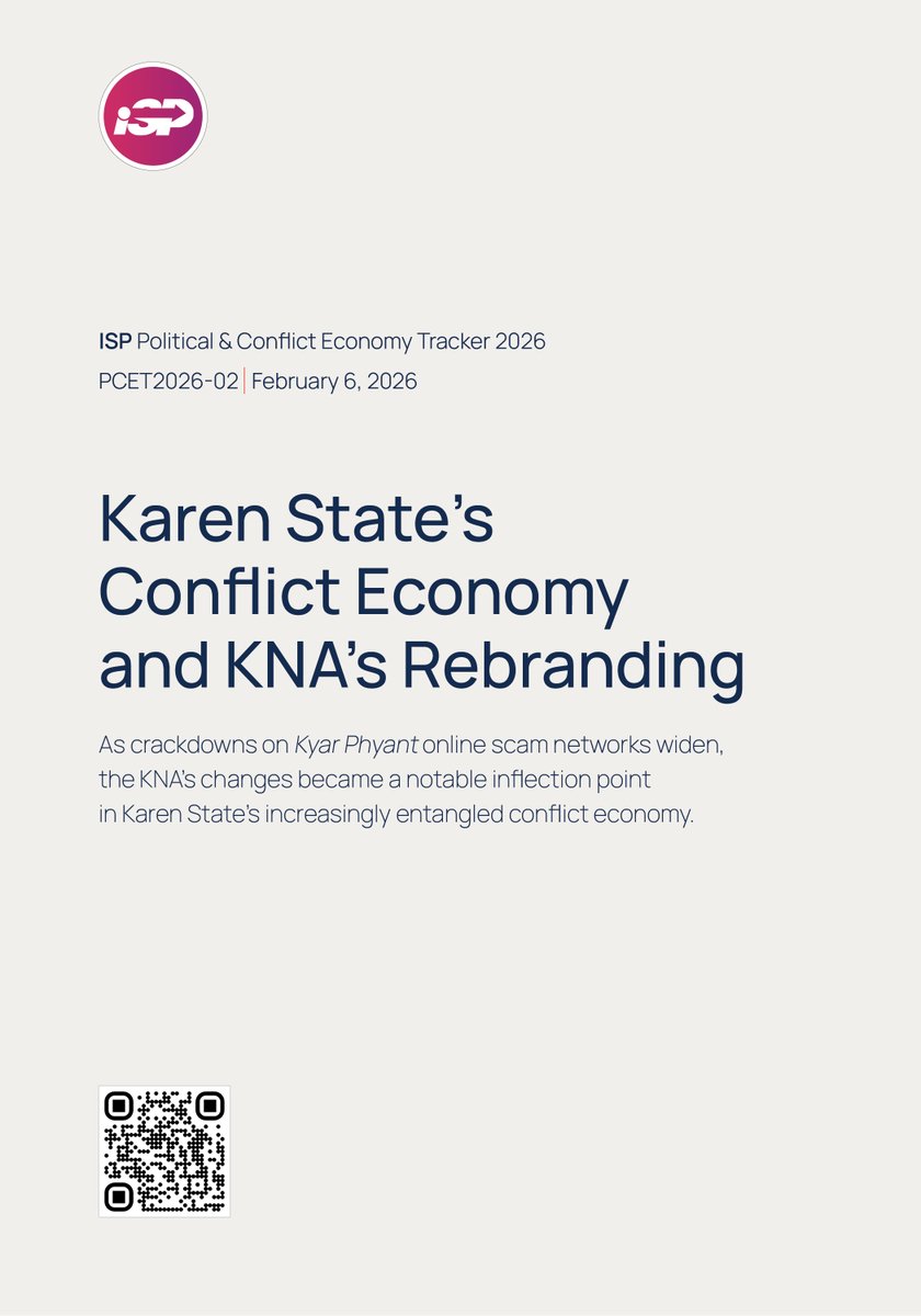 Institute for Strategy and Policy – Myanmar tweet media