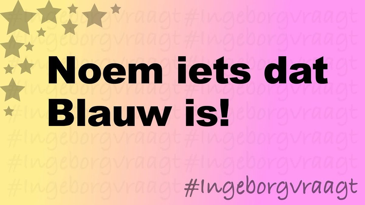 #IngeborgVraagt🍀😇 tweet media