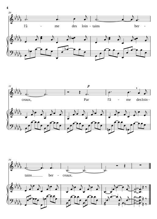 아무도 안 궁금하겠지만
밍 컨포에 있는 악보는 가브리엘 포레의 프랑스 가곡 요람(Les berceaux)
동일한 악보집은 못 찾았지만 여튼 첫페이지 별표친 곳부터 있음ㅋㅋ