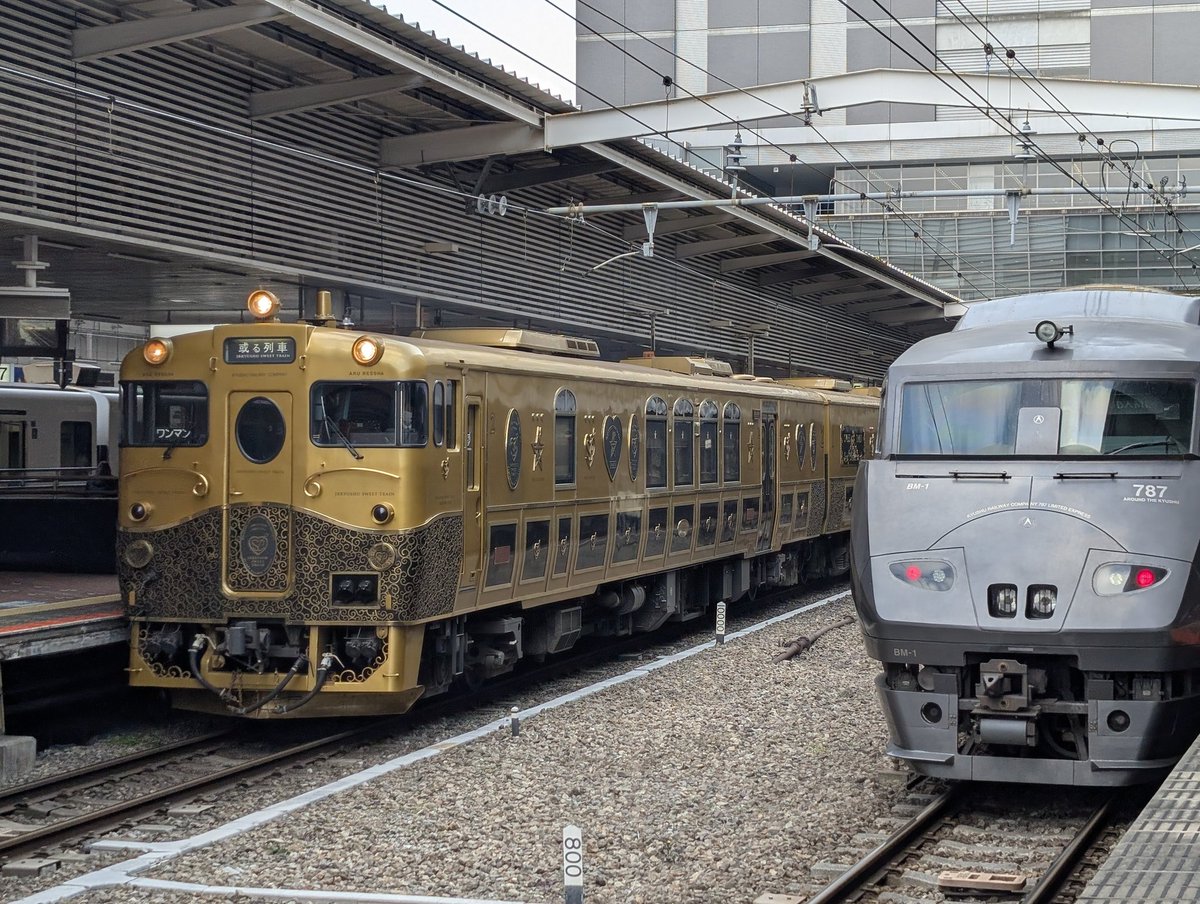 或る列車を見ました！