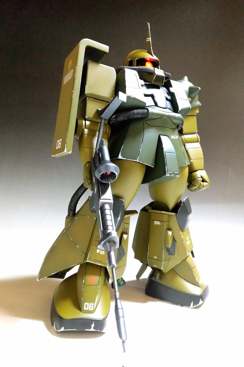 #MSV
#旧キット

1/60MS-06R2-P完成
