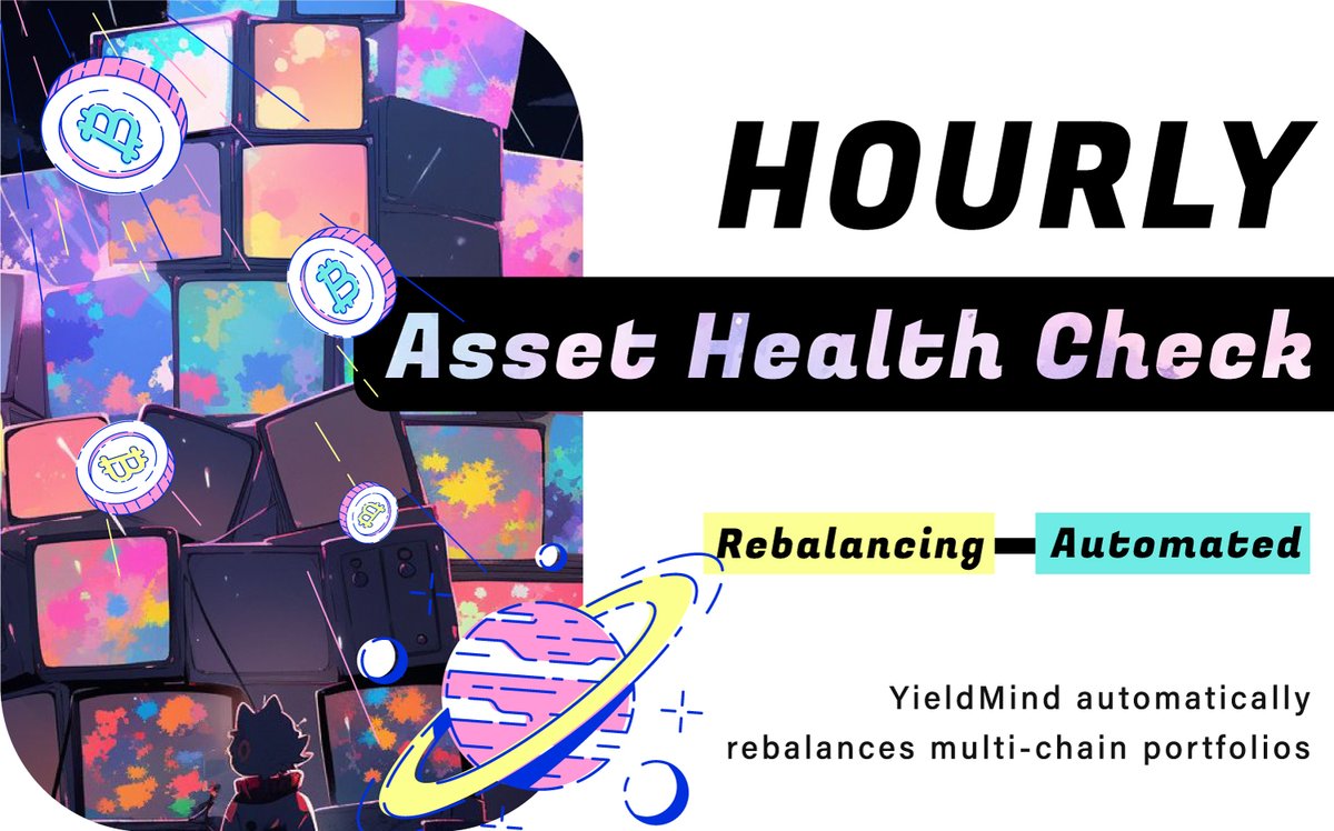 YieldMind_'s tweet image. 🔄 Rebalancing, automated.
YieldMind checks portfolio health hourly and rebalances assets across chains and protocols with minimal slippage.
Efficiency, elevated.
#AutoRebalance #AITrading #YieldMind