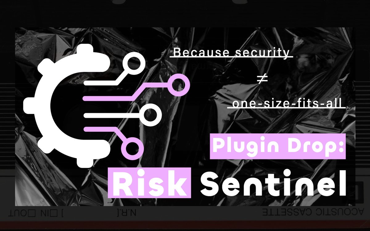 YieldMind_'s tweet image. 📦 Plugin Drop: Risk Sentinel
New plugin allows you to set personal thresholds for volatility and auto-withdraw if exceeded.
Because security ≠ one-size-fits-all.
#RiskPlugin #DeFiSafety #YieldMind