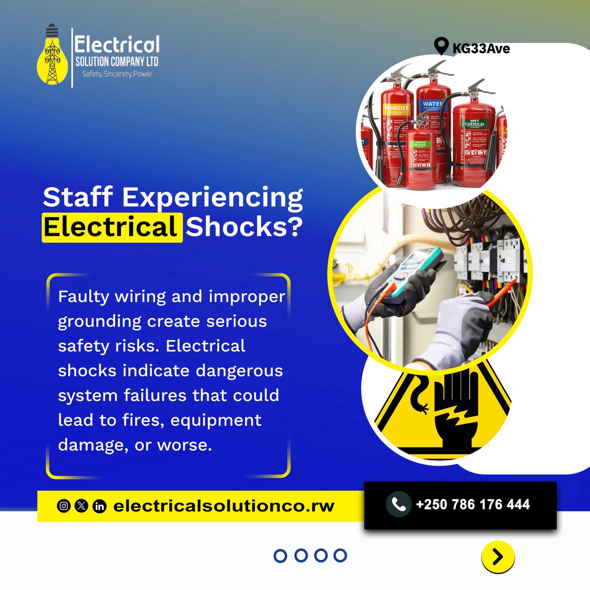 electricalsoltd's tweet photo. Electrical shocks are warning signs of dangerous wiring failures. Time for professional upgrades that prioritize safety and reliability. 
DM us to eliminate electrical hazards!

#ElectricalSolution #MEPengineering https://t.co/iRfDeYu534