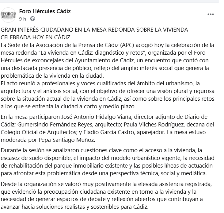 FORO HÉRCULES DE CÁDIZ tweet media