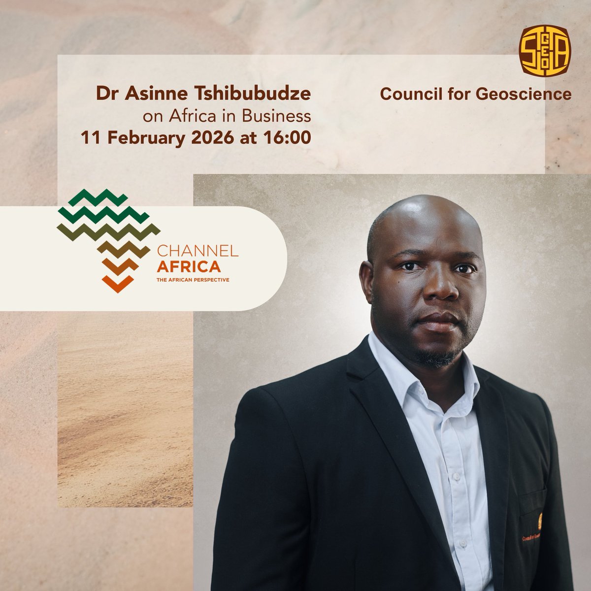 In a conversation on Africa in Business, Dr. Asinne Tshibubudze of the Council for Geoscience, unpacks the importance of regional collaboration, knowledge sharing and sustainable geoscience development across Africa.

#GroundedInCollectiveProgress #MI26StrongerTogether