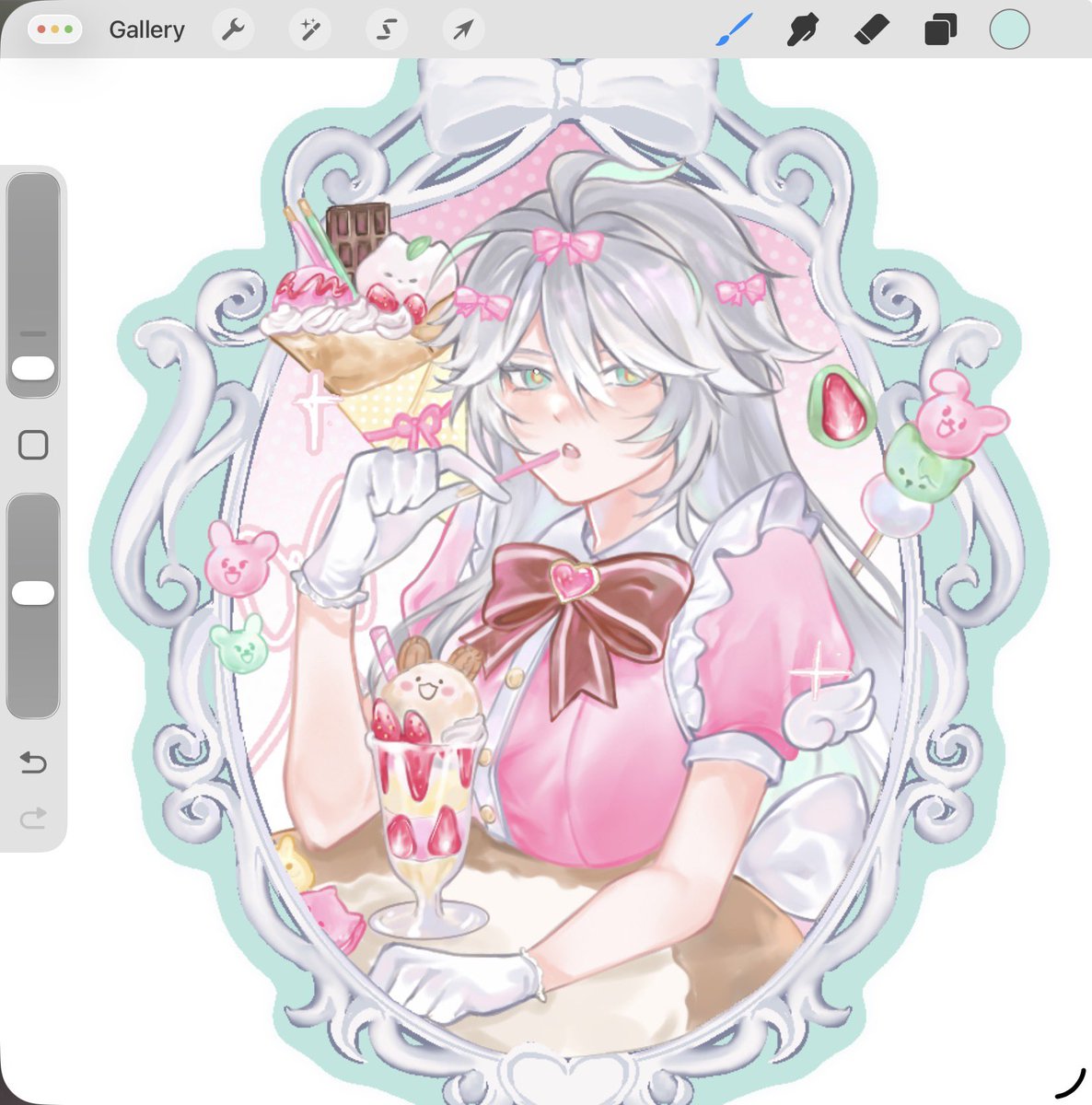 ปีนี้ไม่มีเวลาวาดวันเกิดน้องแต๋มเลย สุขสันต์วันเกิดน้าลูก รักแก