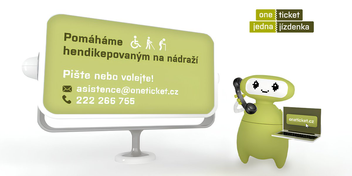 jednajizdenka's tweet image. 🔷Dnes je Světový den nemocných.
🫳#oneticket pomáhá těm, kteří to potřebují.
🚆Nabízíme asistenci zdarma při nástupu/výstupu z vlaku.
👉Pro cestující se zdravotním postižením, seniory i další cestující se sníženou schopností pohybu a orientace.
📍Více na oneticket.cz/home
