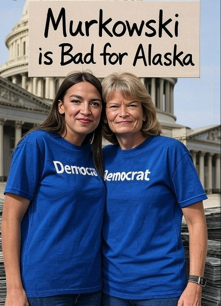 JosephNationsAK's tweet image. Lisa Murkowski is against national voter ID because she loves rigged elections. It's how she won in Alaska in 2022.

We're going to repeal ranked choice voting in 2026 and kick this hag out of DC in 2028! 🇺🇸