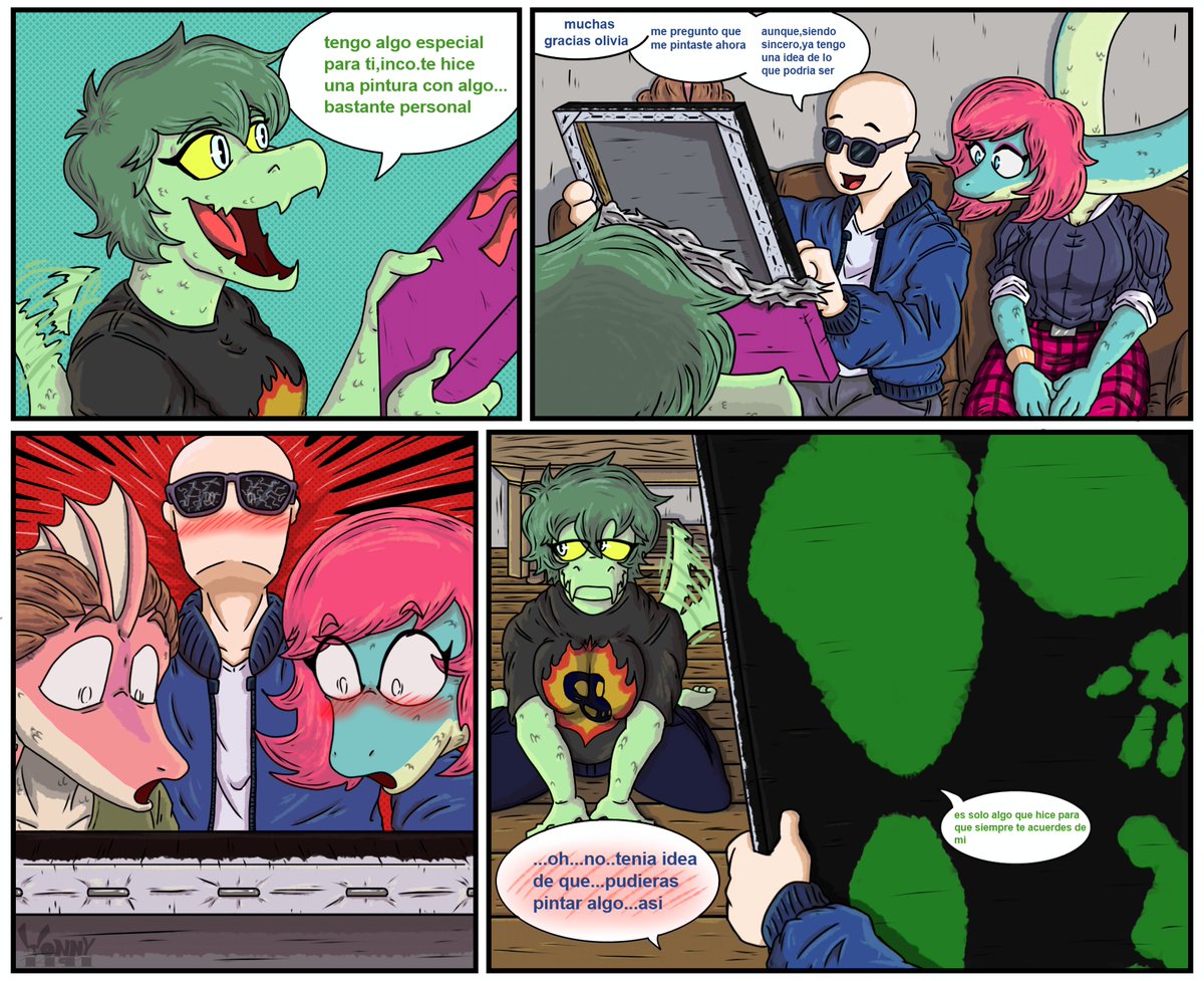 feliz miercoles de olivia👍
#art #fanart #comic #digitalart #Furryart #Snootgame #iwanihugthatgator