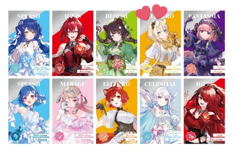 chrome_yk215's tweet photo. 【交換】 にじさんじ 8周年 8th Anniversary ランダムメタルカード メタルカード

譲 : 画像1枚目

求 : 画像2•3枚目(各1)

・郵送のみ
•🟥含む方優先

検索からお気軽にお声掛けください。 https://t.co/Cimoh2yM6A