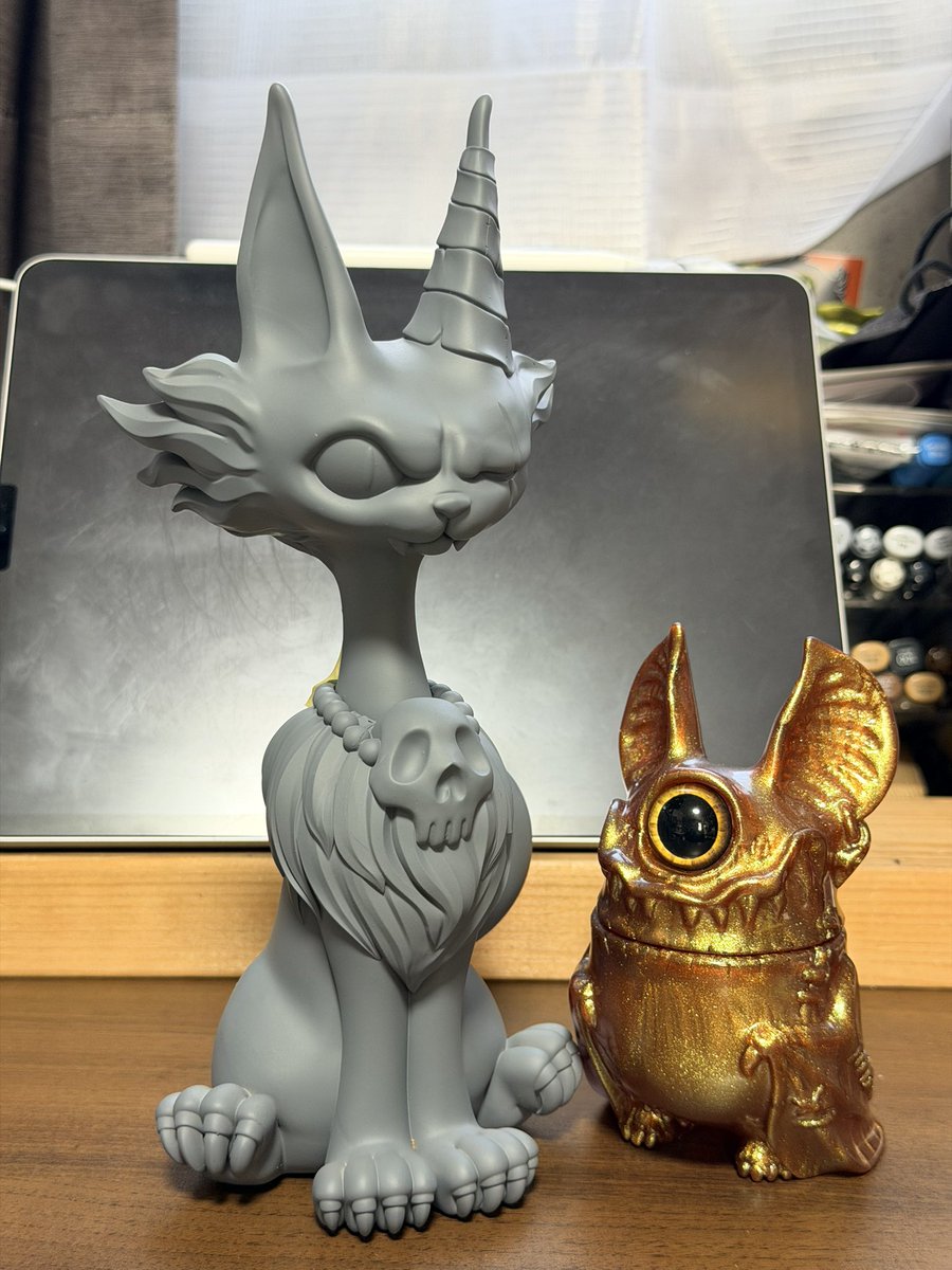 ワンフェスにて展示してました ドラ猫トラップくん KD初の3Dでの制作