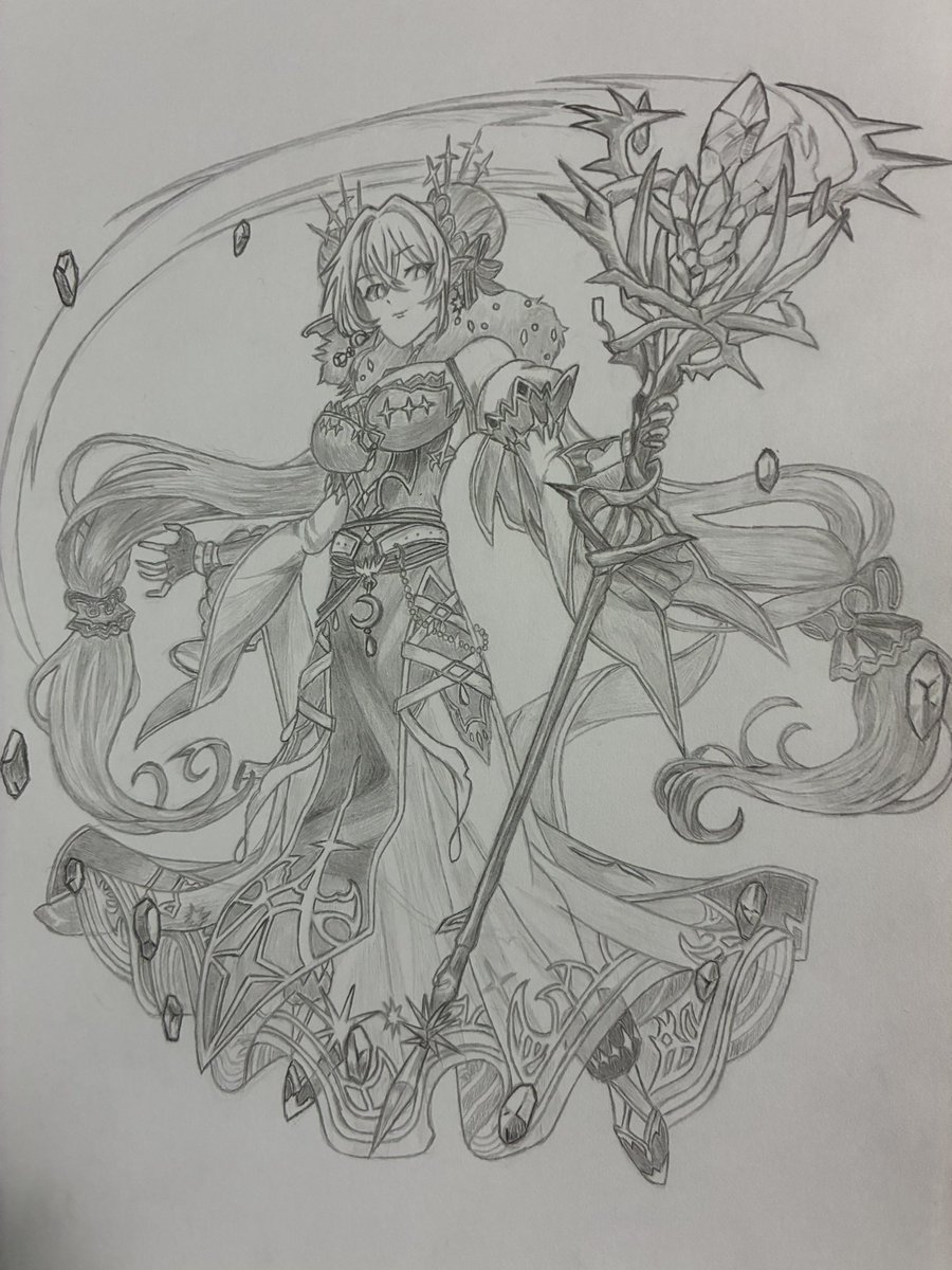 オセロニア10周年 #オセロニア #オセロニアート 何度かアップしていた