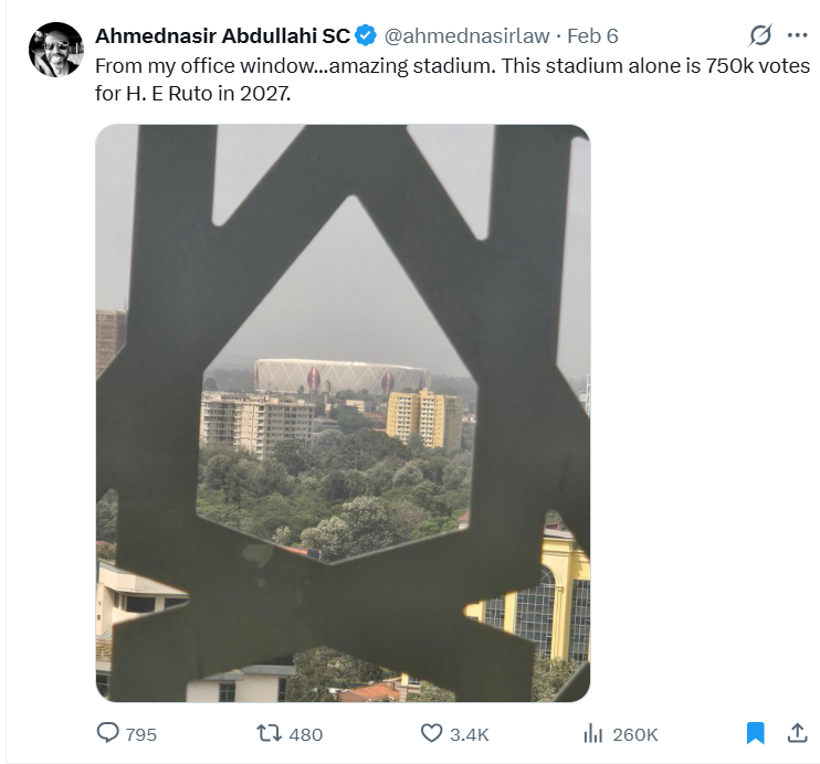 MwangiBonnie's tweet photo. Sometimes, it is difficult to make sense of what some people actually believe. 

Here is the conundrum: 

You pose the question: "Why has the government of Kenya authorized public servants to take bribes?

Yet:

A couple of days ago, you seemed to be cheering this Government of Thieves, by Thieves, and for Thieves. 

You told us that the White Elephant Talanta stadium will earn the High Priest of Corruption in Kenya 750,000 votes. Essentially endorsing the most corrupt president we have ever seen. 

Let me help answer this key question that you raised. 

Our country is under siege by criminals. 

Led by the chief promoter of corruption in Kenya. 

He is the one who has filled his government with thieves. 

@ItsMwangiWaIria is under a criminal investigation for stealing millions from Muranga citizens. 

@GovernorNanok stole and oversaw the stealing of billions of money from a county with a poverty rate of 80% and a literacy rate of 20%. 

@KideroEvans stole billions in Nairobi - I investigated and reported billions stolen under his watch, or by him. 

KRA Chairman Anthony Mwaura was recently under a criminal investigation for corruption. 

@DrOparanya was not too long ago under investigation for corruption. 

This is just a sample. 

You know what is common about these names?

They have all been protected, and promoted into senior positions in government - often, in the middle of investigations by the @EACCKenya 

In a country of 55 million Kenyans - @WilliamsRuto prefers this thieves. 

Every person he picks for anything, is irredeemably corrupt. 

He has never met a thief he did not like or could not do business with. 

In fact, having a criminal disposition appears to be the commonality tying people in senior positions in government. It wants and desires criminals - because larger thieves want corruptible people down the line. 

Remember Adani? 

Look in the pictures attached here. 

Read the second attachment - about a Wickness Chivayo - who is the very definition of corruption in Africa. Now, look at the 3rd picture. This same thief who leaves nothing but empty coffers and destruction of lives for average citizens in his wake, is cavorting with our president!

So, here is the uncomfortable truth: 

This president has an unhealthy penchant for criminals. He has never met a thief he did not like or could not do business with. In fact, having a criminal disposition appears to be the commonality tying people in senior positions in government. It wants and desires criminals - because larger thieves want corruptible people. 

Now listen to @JohnMbadiN on the 4th attachment.

He is telling us that this government wants to tell thieves that:

We will do our best co "capture" you. But if we are unable to catch, or if you bribe us to look away, please know that we will be fine with you investing the loot here. 

That is the record and character of this Government of Thieves, by Thieves, and for Thieves. 

Corrupt as hell. 

And we all know that fish rots from the head.