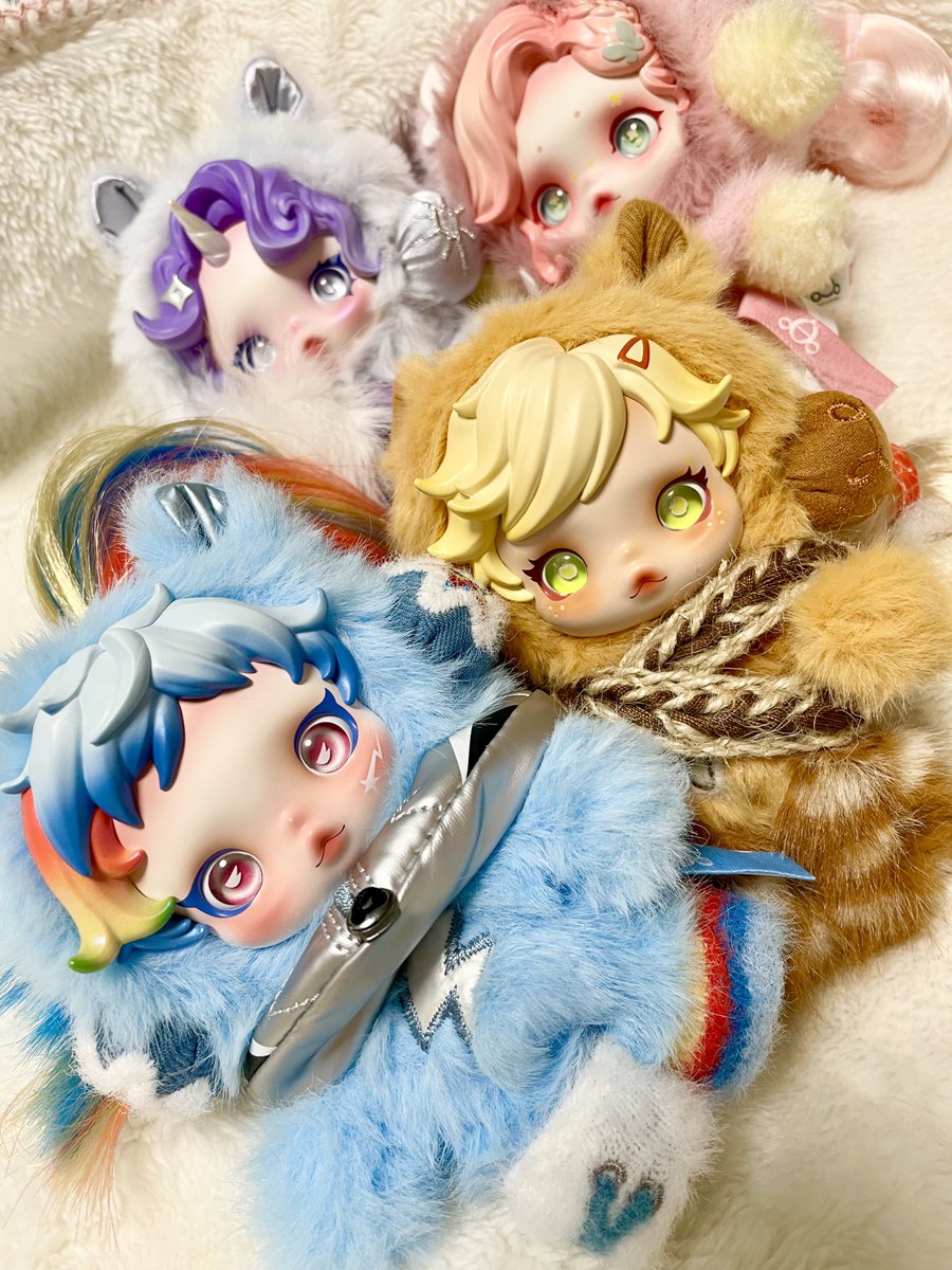 マイリトルポニーのスカルパンダ、友達とアソートわけわけした三体が