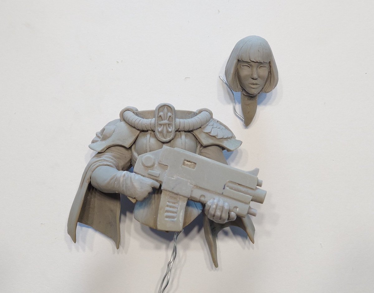 sinart144's tweet photo. バトルシスター造形中
Sculpting a Battle Sister https://t.co/clp0xdtstG