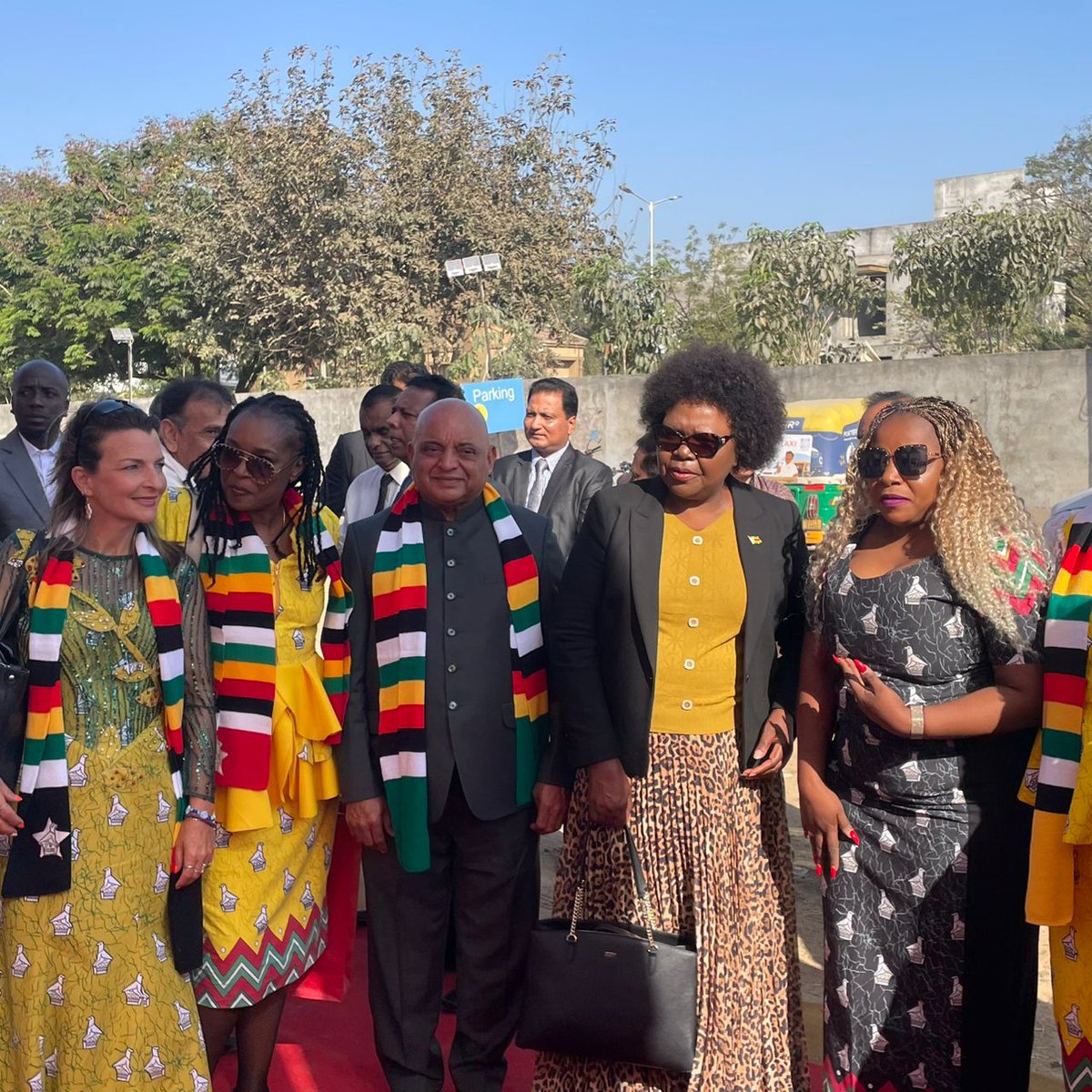 We are currently in India at the SVUM International Trade Show. Zimbabwe is well represented.