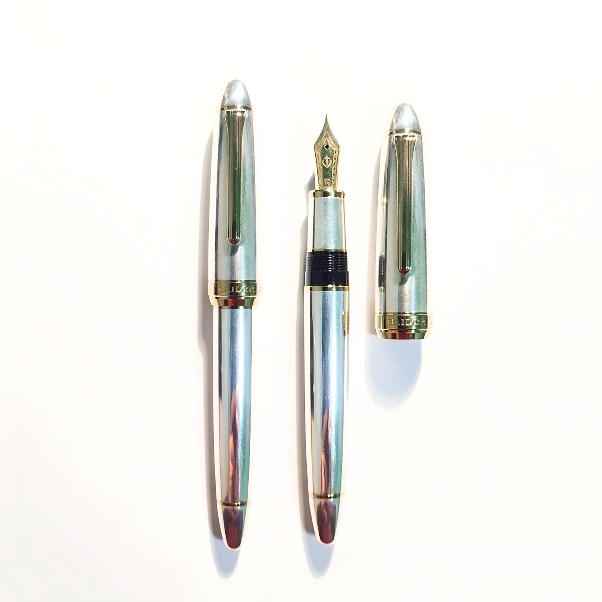 セーラー🇯🇵プロフィット21スターリングシルバー925万年筆の調整