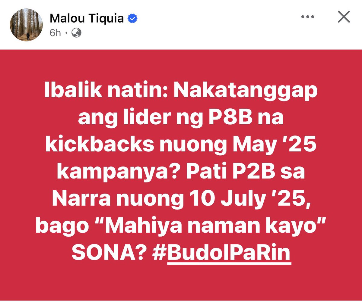 Oh sh#t.. 
Omgeee 😱😱😱
Nakakaloka..
Ito lang masasabi ko...Mahiya ka naman sa mga Pilipino at sa Bayan...kaloka!! 10B...a huge amount.. My goodness!!!

This 👇👇👇