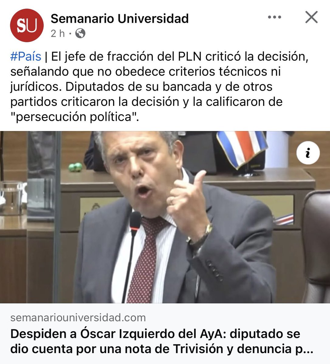 Mi solidaridad con Oscar. El compañero de fracción tuvo el temple y valentía para el proceso de inmunidad de Chaves (acá le pasan la factura).Hoy que sale a la luz pública este atropello cabe resaltar que en democracia debemos denunciar estos abusos de los regímenes autoritarios.