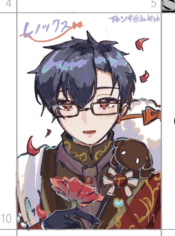 レノさんで参加しました〜💝
まだ枠あいてそうなので是非🤲✨既に素敵なイラストたくさん並んでて、揃うのがとっても楽しみ♪
素敵な企画ありがとうございました☺︎