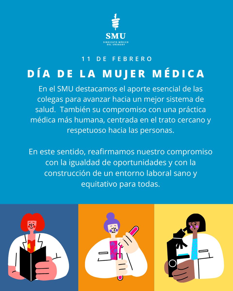 Sindicato Médico del Uruguay (SMU) (@smuruguay) on Twitter photo 