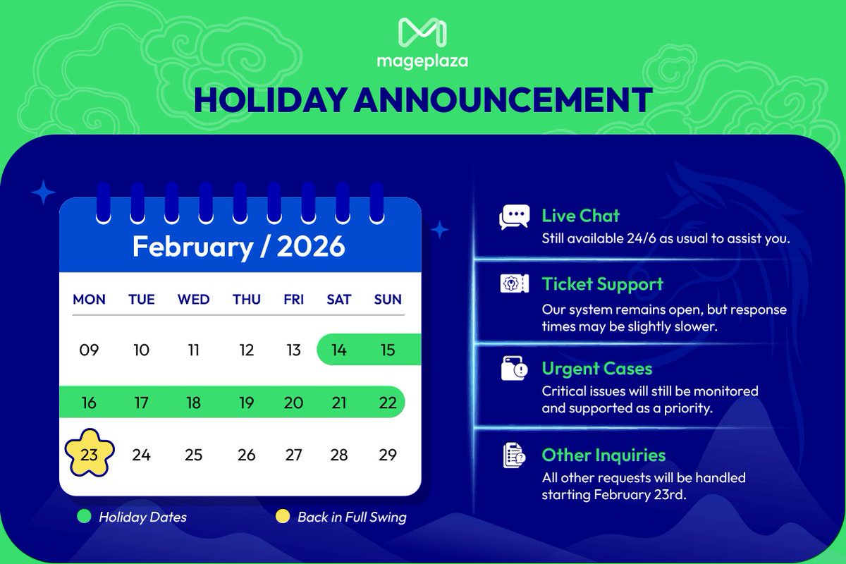 Mageplaza tweet media