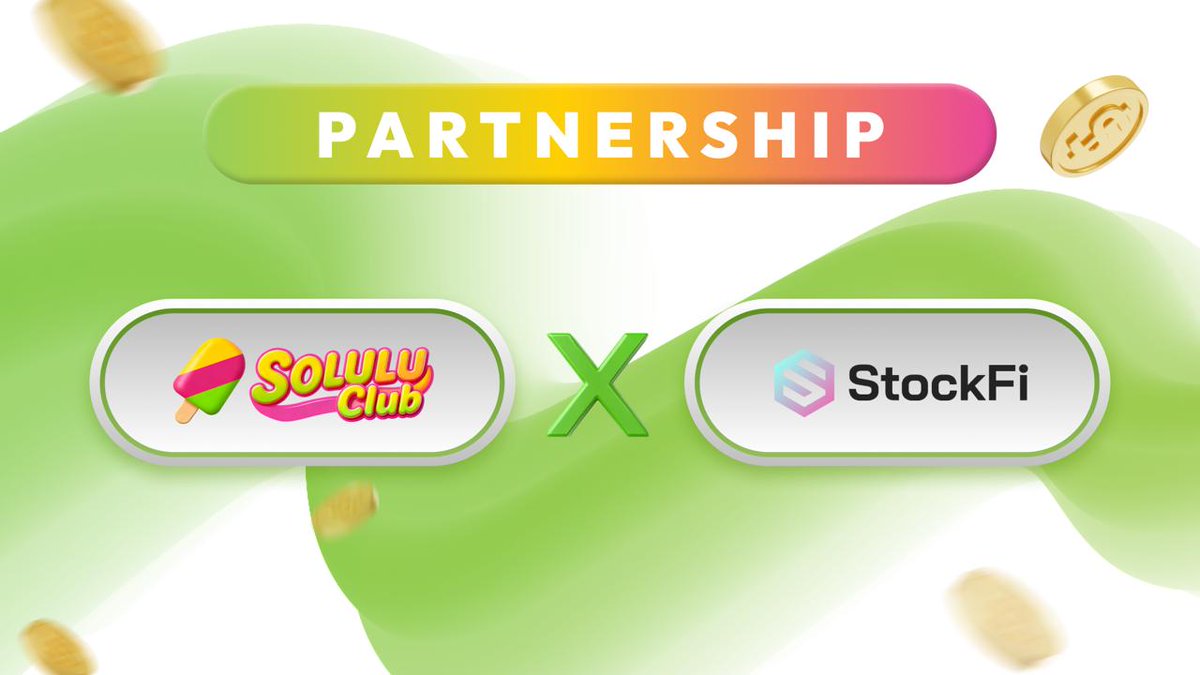 🤝 Solulu x StockFi 🤝

We’re thrilled to announce Solulu's partnership with <a href="/stock_fi/">StockFi</a>, the first composable leveraged lending protocol that bridges traditional equities with DeFi.

Together, we’re making equities borderless and programmable! 🚀

#Solulu #StockFi