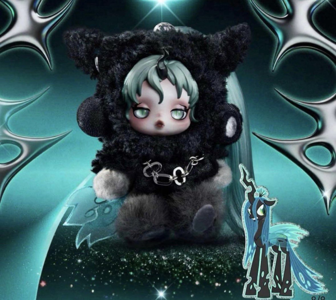 POPMART ポップマート SKULLPANDA スカルパンダ My Little Pony