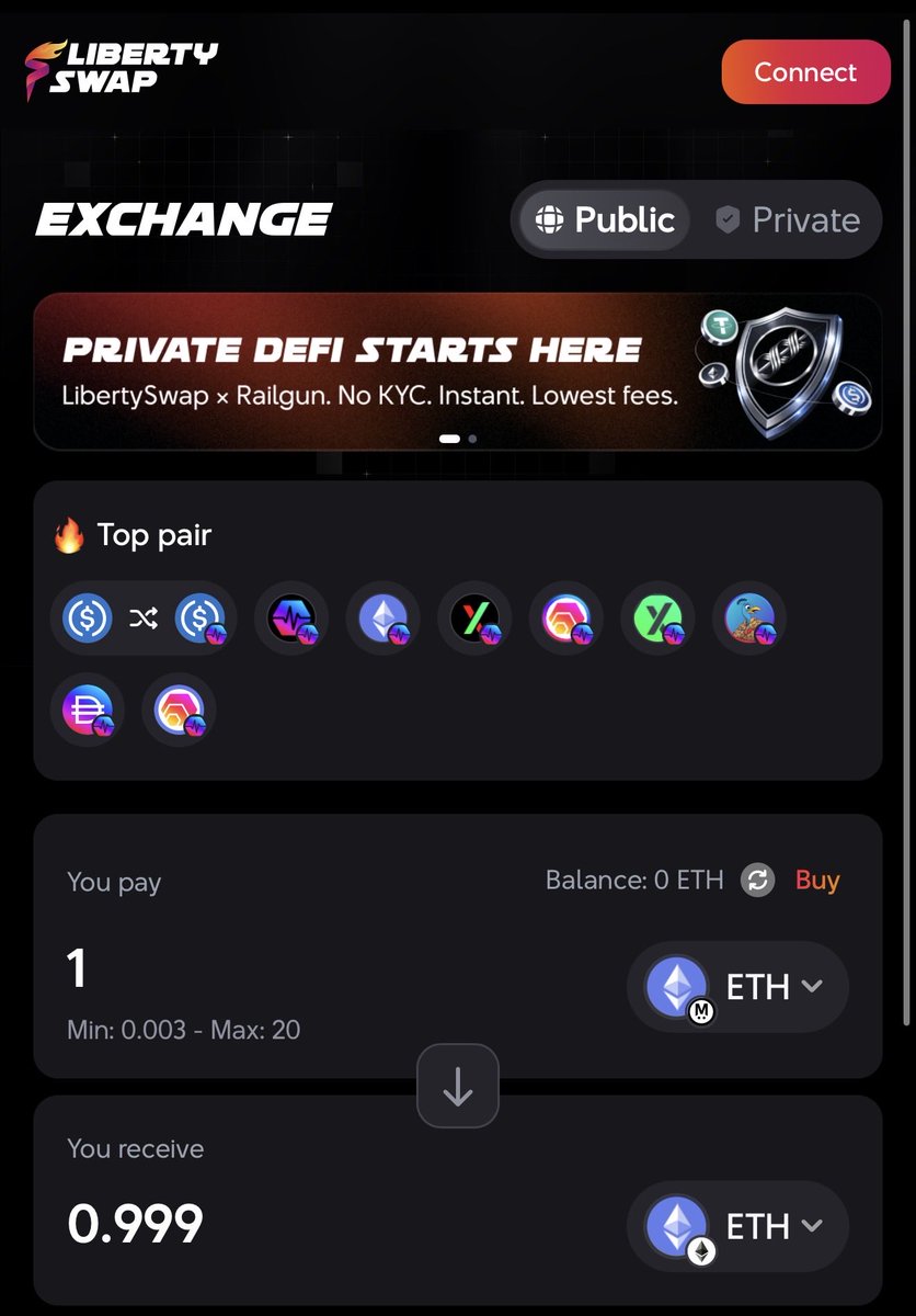 Liberty Swap ⚡️ Bridge2Pulse™️ Zero-Fee DEX tweet media