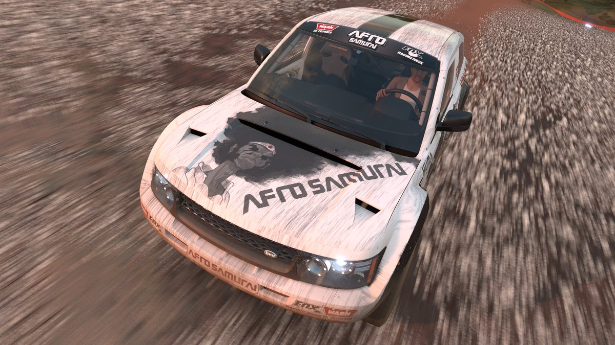 DiSi093's tweet photo. This Afro Samurai livery goes HARD! 😎 Well done, you!  👍 #Forza #ForzaHorizon #ForzaHorizon3 #XboxShare #AfroSamurai https://t.co/eABSc2j4Kk