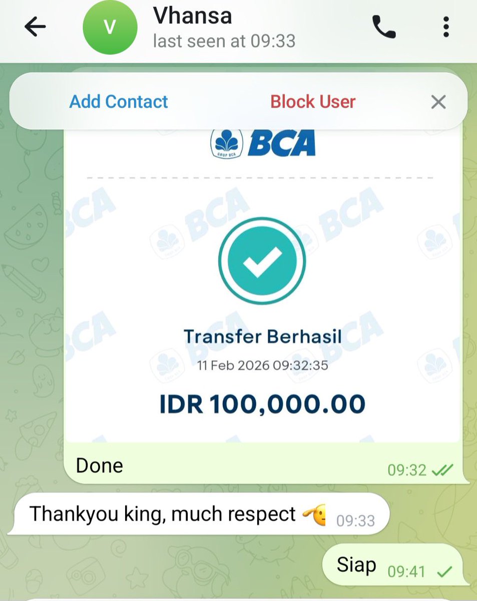 Congrats para pejuang komen like dan retweet dapet jajan seblak <a href="/hazemoriartyy/">Haze Moriarty🇮🇩</a> <a href="/steczie/">⋆ 𐙚 ̊. zara</a> <a href="/alexandernoune/">Jorge</a> 

Buat yang belom dapet jgn berkecil hati, berarti belom rejeki lu. Klo rejeki gak kemana.

Gausah komplain “bang gue udah ramein terus tapi gak dapet2”

Gue gabakal kasih org