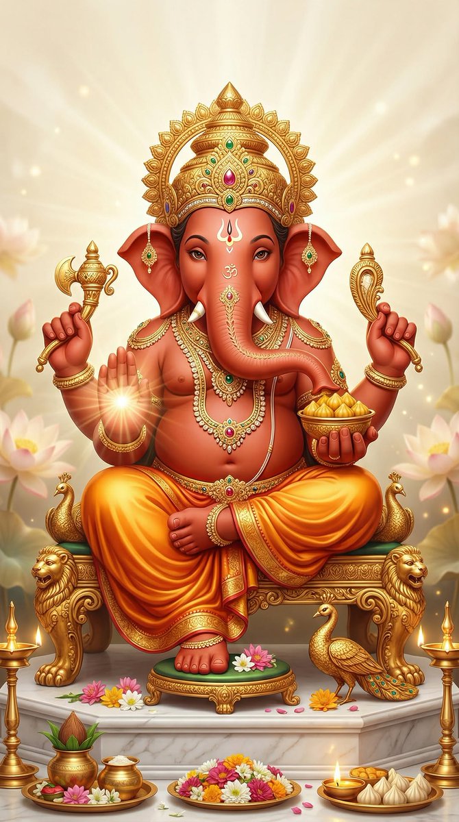 Let your faith in Bappa be bigger than your fears ❤