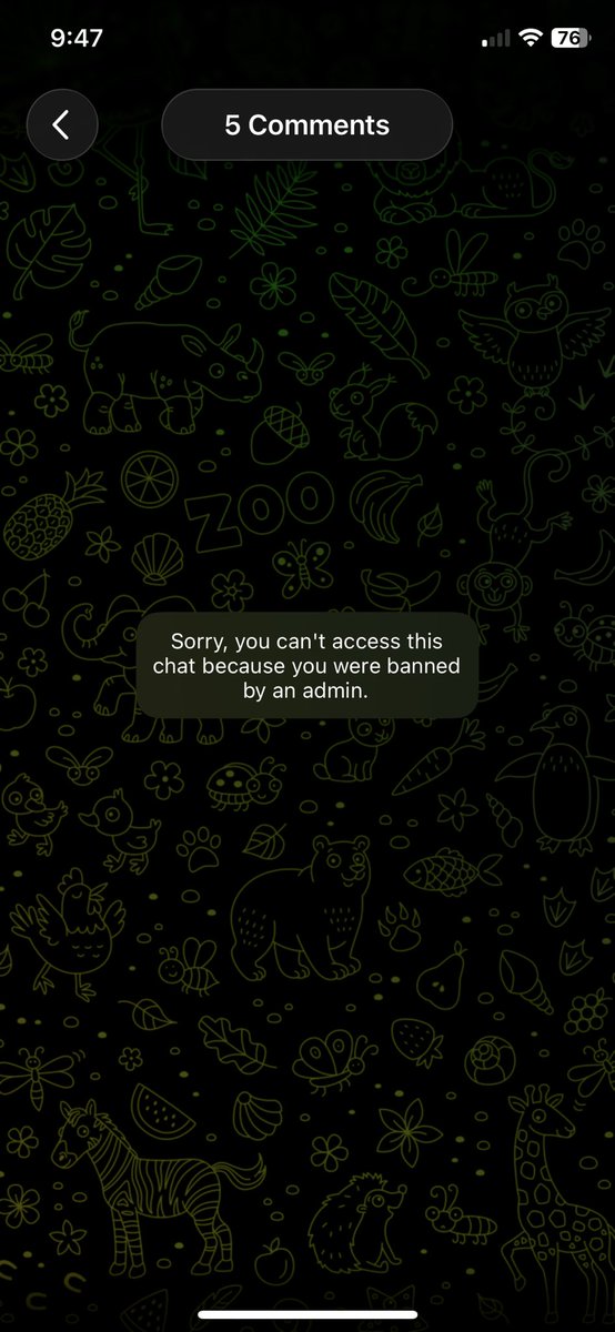 ClearCryztal's tweet photo. @squishybf Well this is what I’m greeted with every time I want to request to join again https://t.co/Qu01PMrNRW