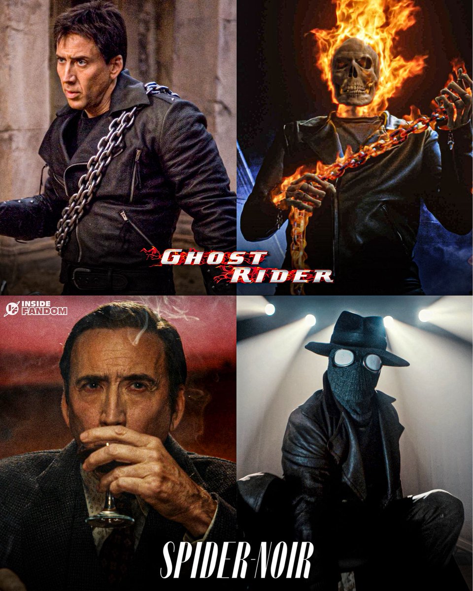 From playing Ghost Rider to Spider-Noir, his Marvel legacy keeps getting darker and cooler.