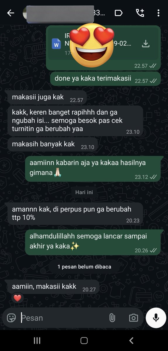 OPEN PARAFRASE DAN CEK TURNITIN NO REPOSITORY tweet media