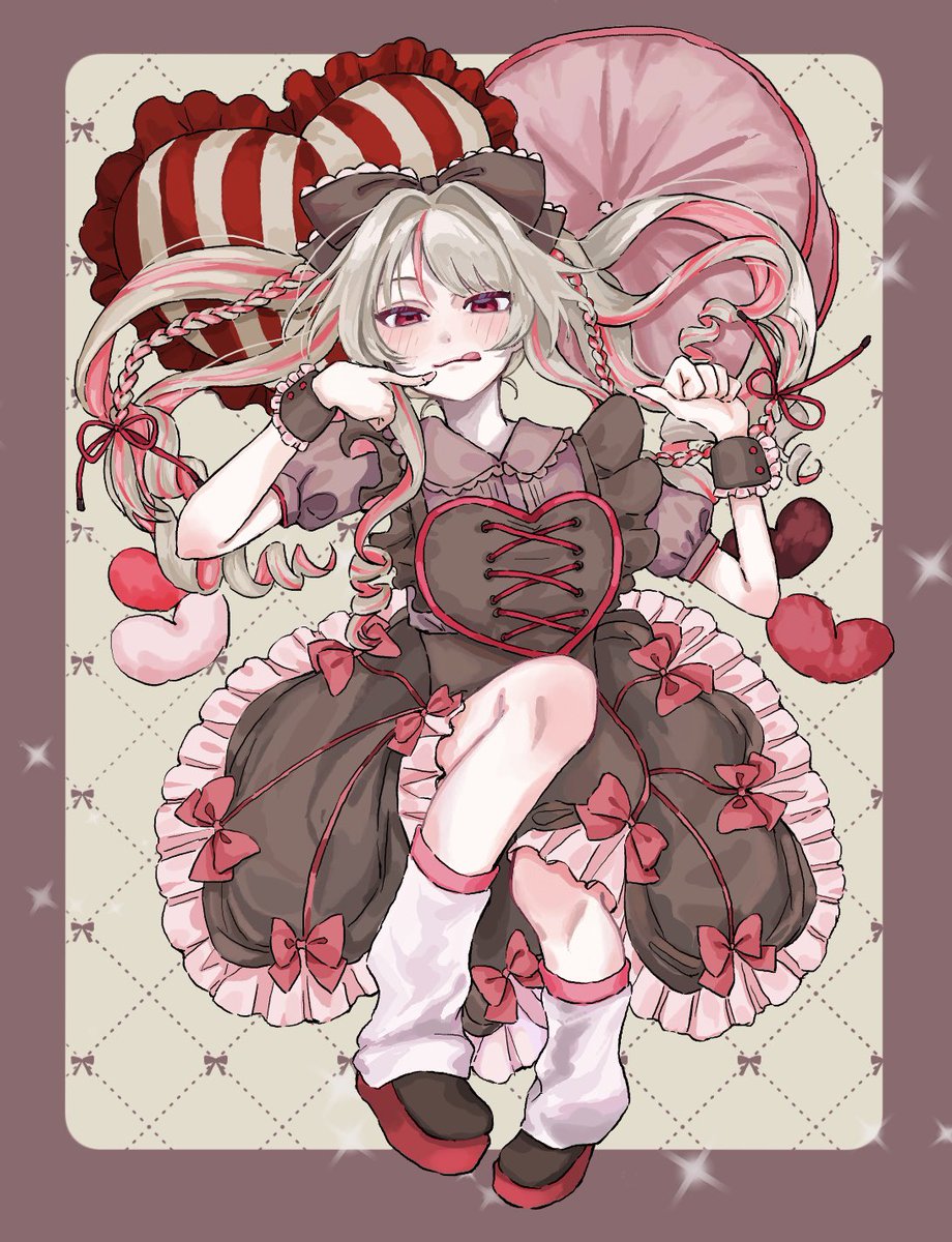 🧸🎀チョコより甘いの🍫💭
#りりむとおえかき ⚠︎捏造衣装