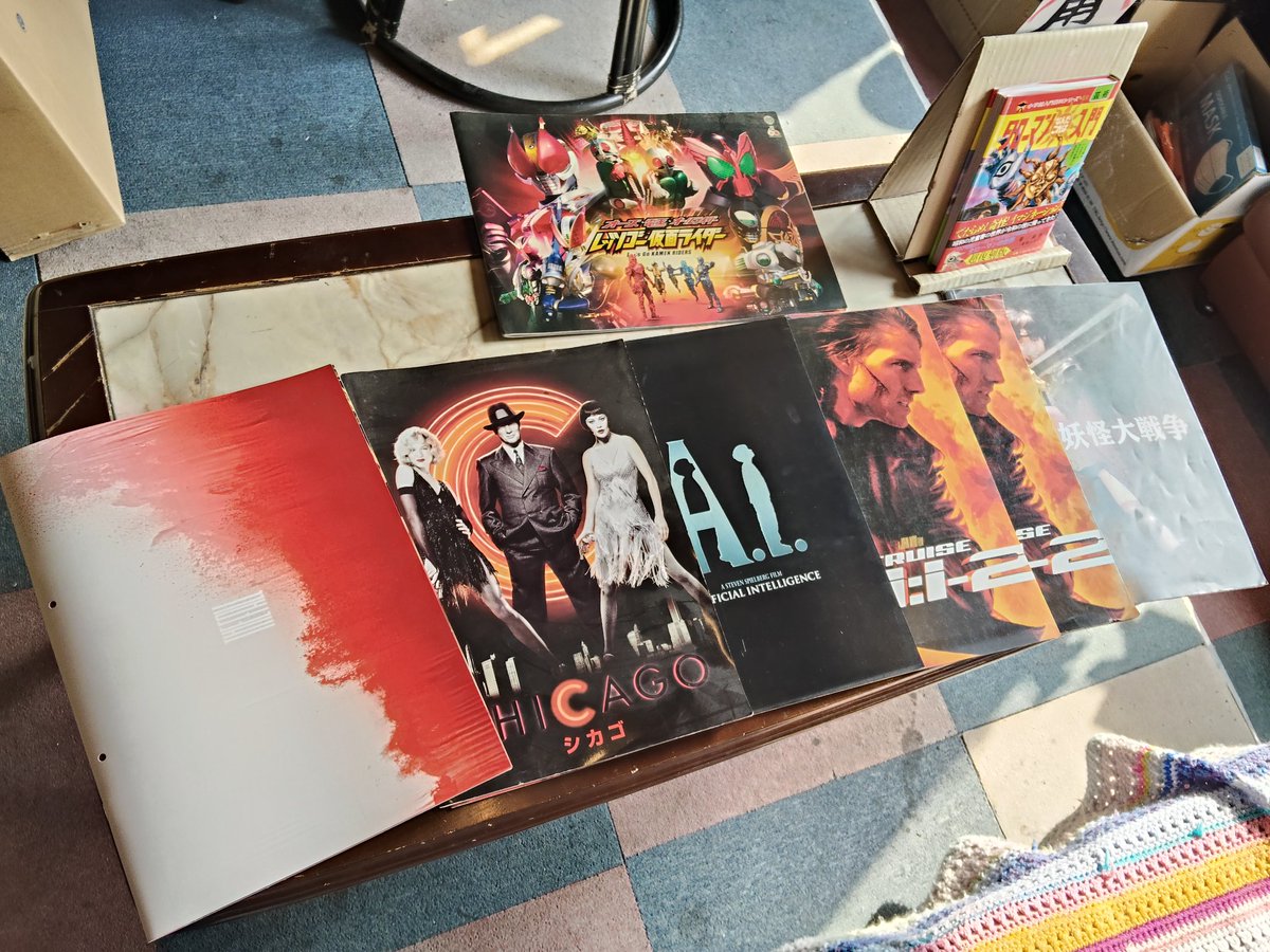 さて、先ほど落下の王国のパンフレットがどれほど大きいのかをお知らせ