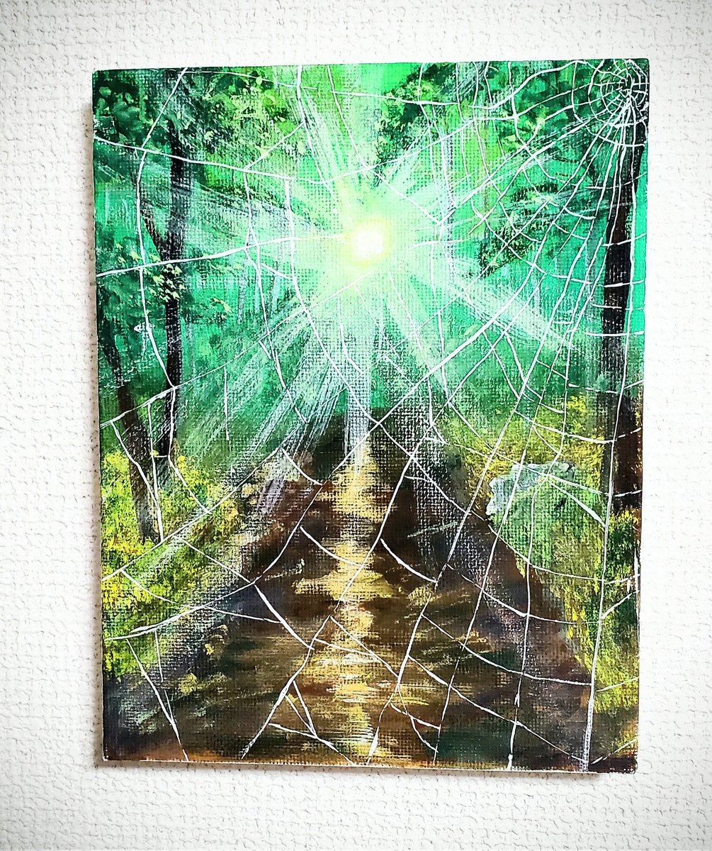 拒絶か、発見か
守護か、試練か

 #アクリル画  #風景画
