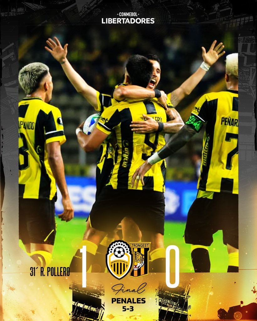 Ganamooooooos y clasificamoooos 🇻🇪

La fuerza de UN PUEBLO es inderrotable, lo logramos AURINEGROS, estamos en Fase 2 🦾

#VamosTáchira 💛🖤