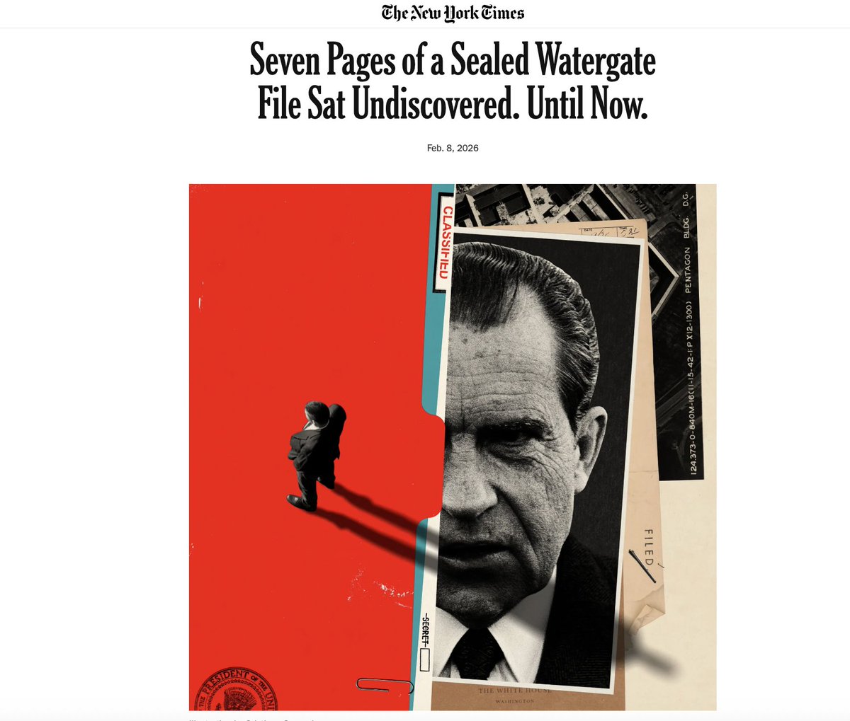 DrewPavlou's tweet image. Everybody needs to read this - these new revelations legitimately completely transform our historical understanding of Richard Nixon. 

Nixon basically had conclusive proof that the Joint Chiefs of Staff systematically spied on him and attempted to undermine him as part of a…