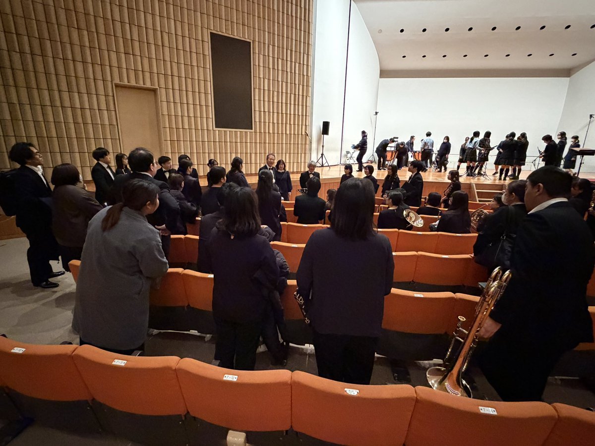 SayamaWind's tweet photo. 先週は狭山市吹奏楽祭でした！
雪が心配でしたが、演奏の頃には止み無事に演奏を終えることが出来ました❄️
次の演奏会は定期演奏会となります！
同会場、狭山市民会館 大ホールにて開催いたします！
5月17日（日）、ぜひスケジュールを空けていただけますと幸いです🥺❣️ https://t.co/BikH3sCWTb