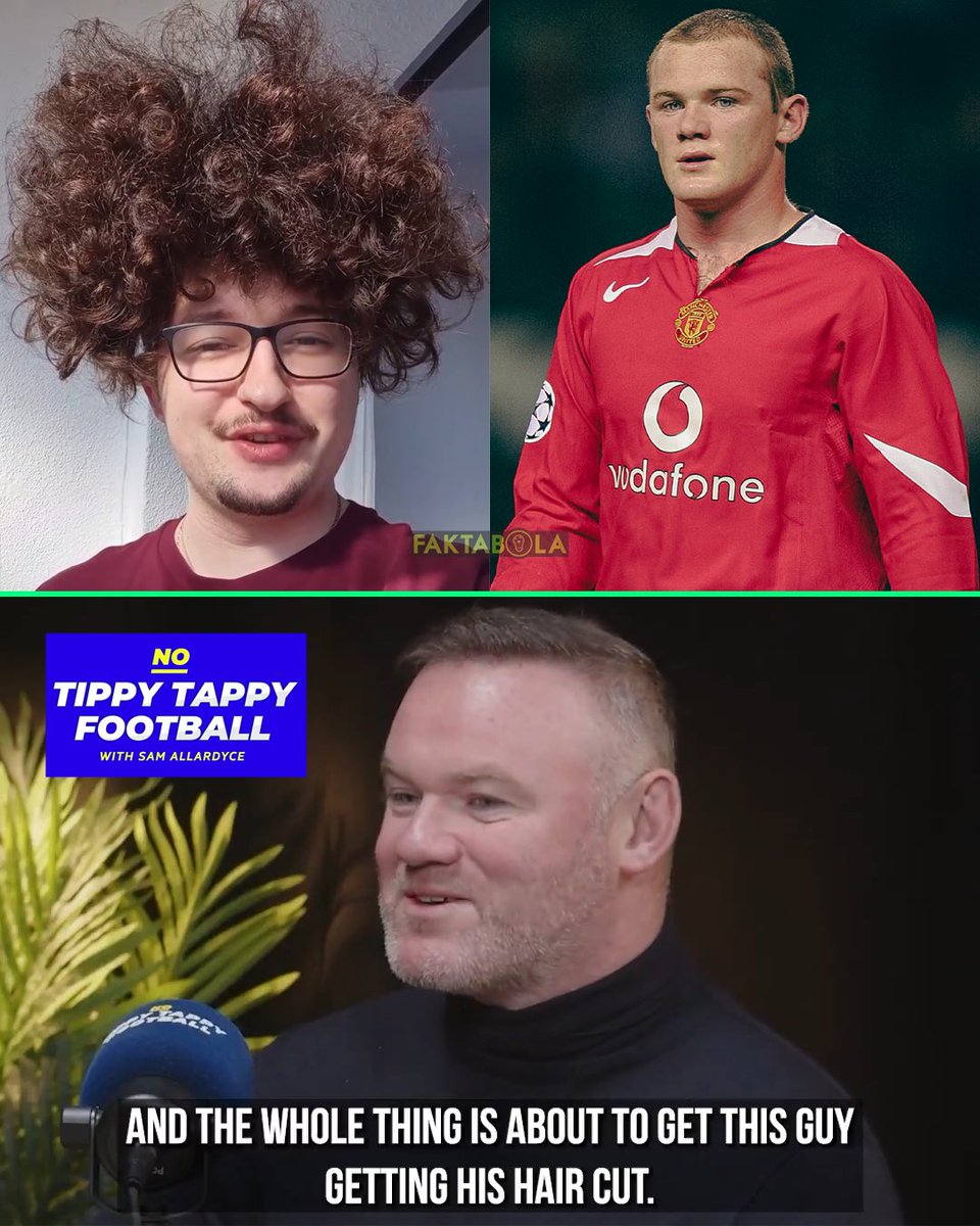 Q: "Jika kamu diminta, maukah kamu memotongkan rambutnya?"

Wayne Rooney: “Saya akan kirim dia ke belahan lain negara ini! Dia benar-benar bikin saya pusing. Kita ini sedang membicarakan Michael Carrick dan Manchester United yang mencoba memenangkan pertandingan kelima beruntun.