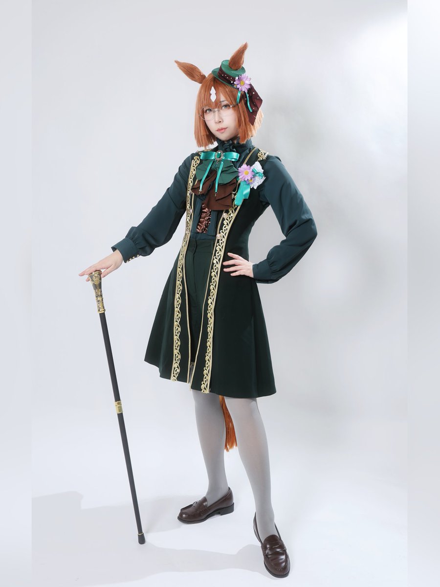 コスプレ ウマ娘 イクノディクタス
【鉄の乙女も微笑んで】衣装

サポカ発表のときにまさかの少年装にむせび泣き😭♥️少年といえば！と杖を妄想で持ってみちゃいました🪄

#ウマ娘になってしまいました
📸:<a href="/K3_eos/">K</a> #エモスタ