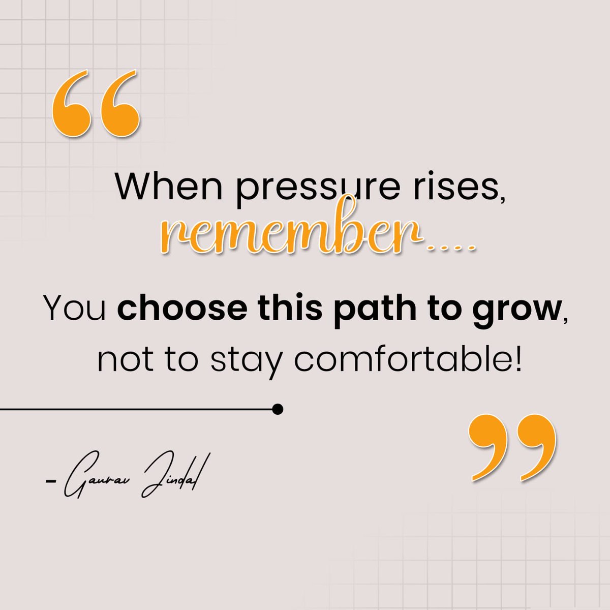 cagauravjindal's tweet photo. Pressure is not the villain.
It’s the upgrade notification.
Every time life feels heavier,
it’s because you asked for a bigger version of yourself.
Send this to yourself —
for the days you forget why you started.
#GrowthJourney #PressureCreatesDiamonds #LevelUpMindset #UncomfortableGrowth #EntrepreneurLife #GauravJindal