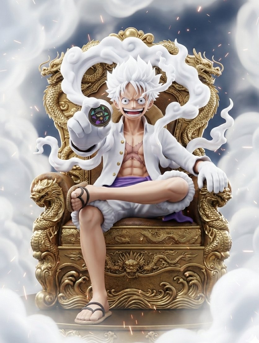 JoyboyCAT_AI's tweet photo. GM🌞CT🌱
On this throne, power is no longer about anger, but about laughter and absolute freedom.😹 One coin, one determination, and one throne for the future Pirate King.🌞
#Web3 #solanaco https://t.co/RBmOR0Ab2x