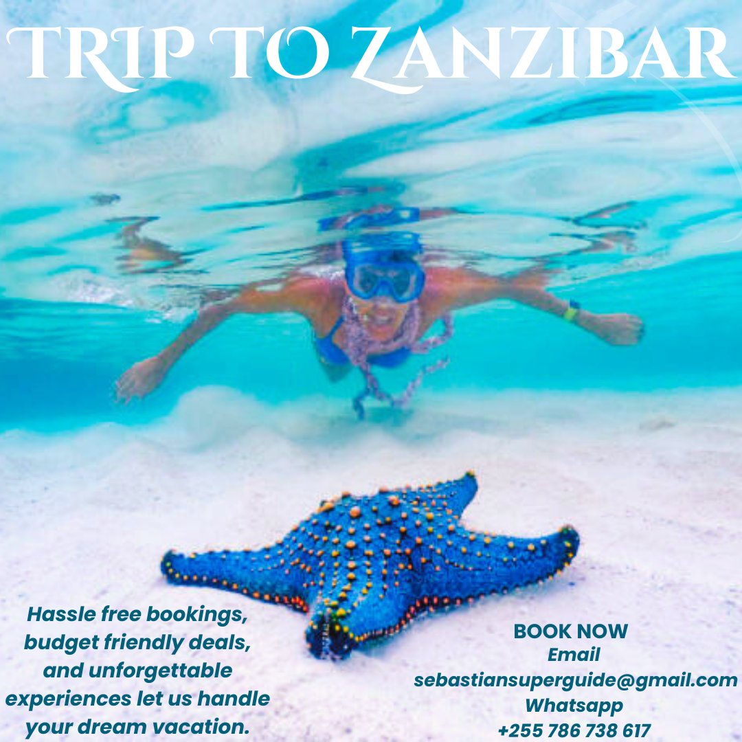 SuperbGuide's tweet photo. Tranquility in the heart of Zanzibar, experience the awesome brilliance of the ocean with an amazing breeze and a comfortable interesting water full of stars very superbly!
Proudly to this preparing your vacation holiday design to this beach and making the magic happen to this https://t.co/dqv0yyLAbK