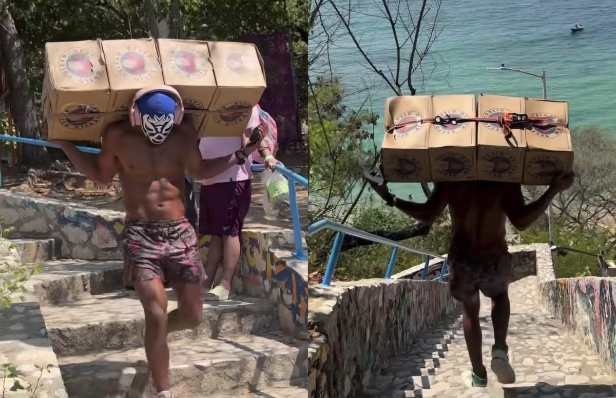 Yo solo entreno para poder hacer esto: