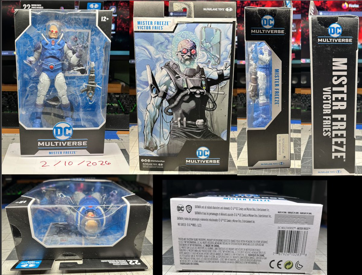 Forgot to add Mcfarlane DC Multiverse Mister Freeze (Victor Fries - Platinum)

- $100 Shipped