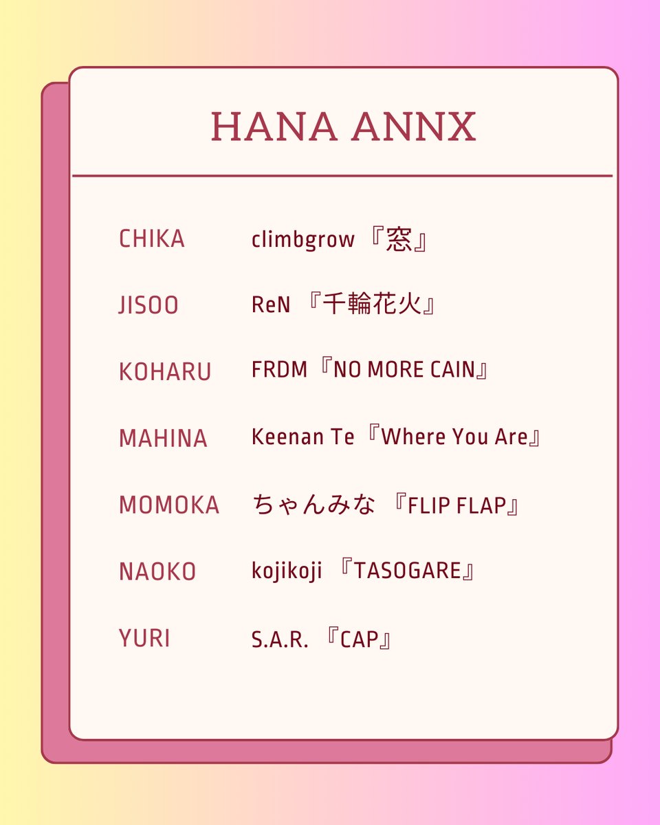 📻タイムフリーは金曜まで】 HANAのオールナイトニッポンX🌹 HANAの